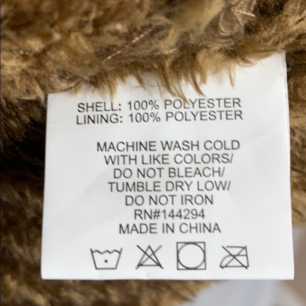 HanTon Mocha colored puffer coat. - Picture 6 of 7